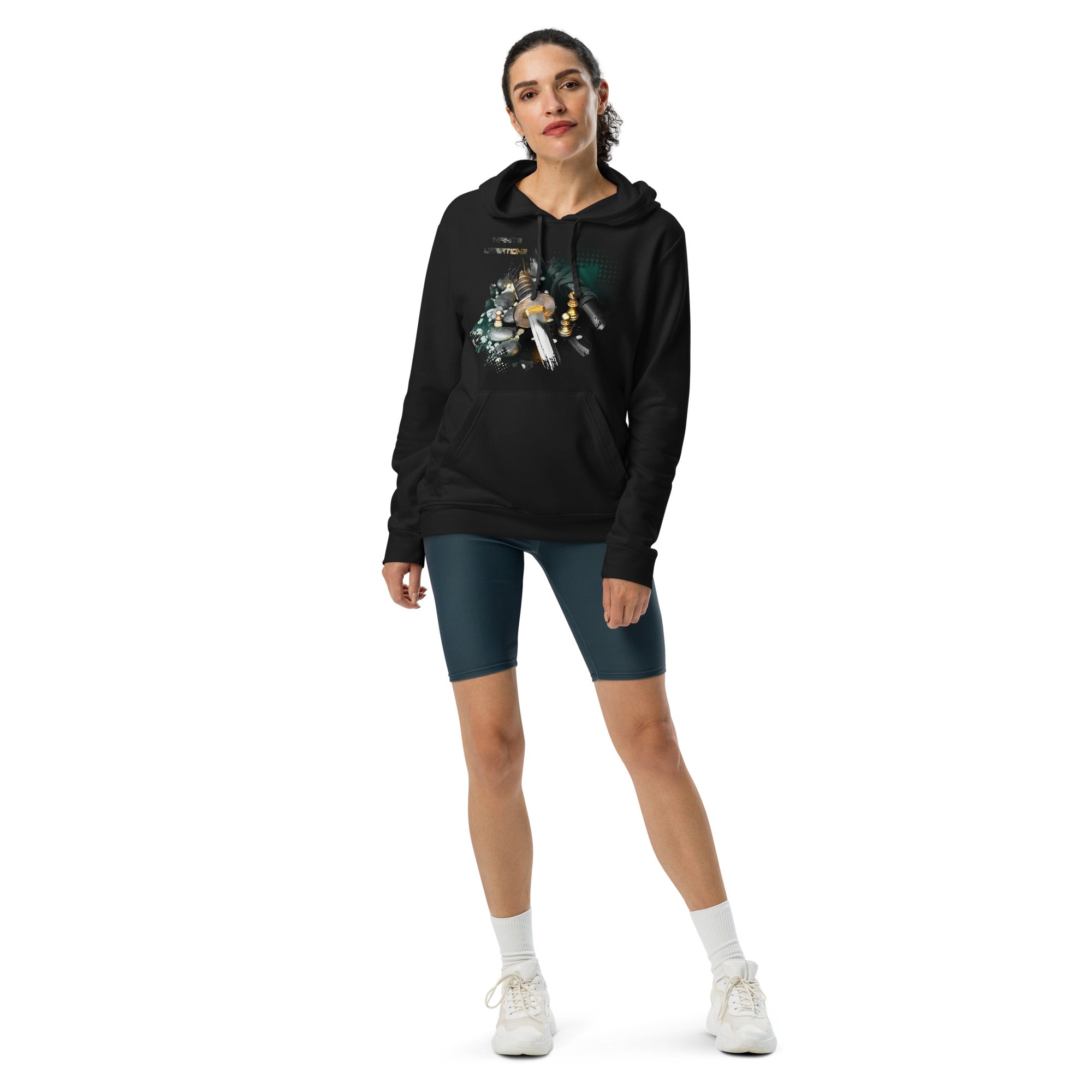 Samurai Chess II - Adidas fleece hoodie