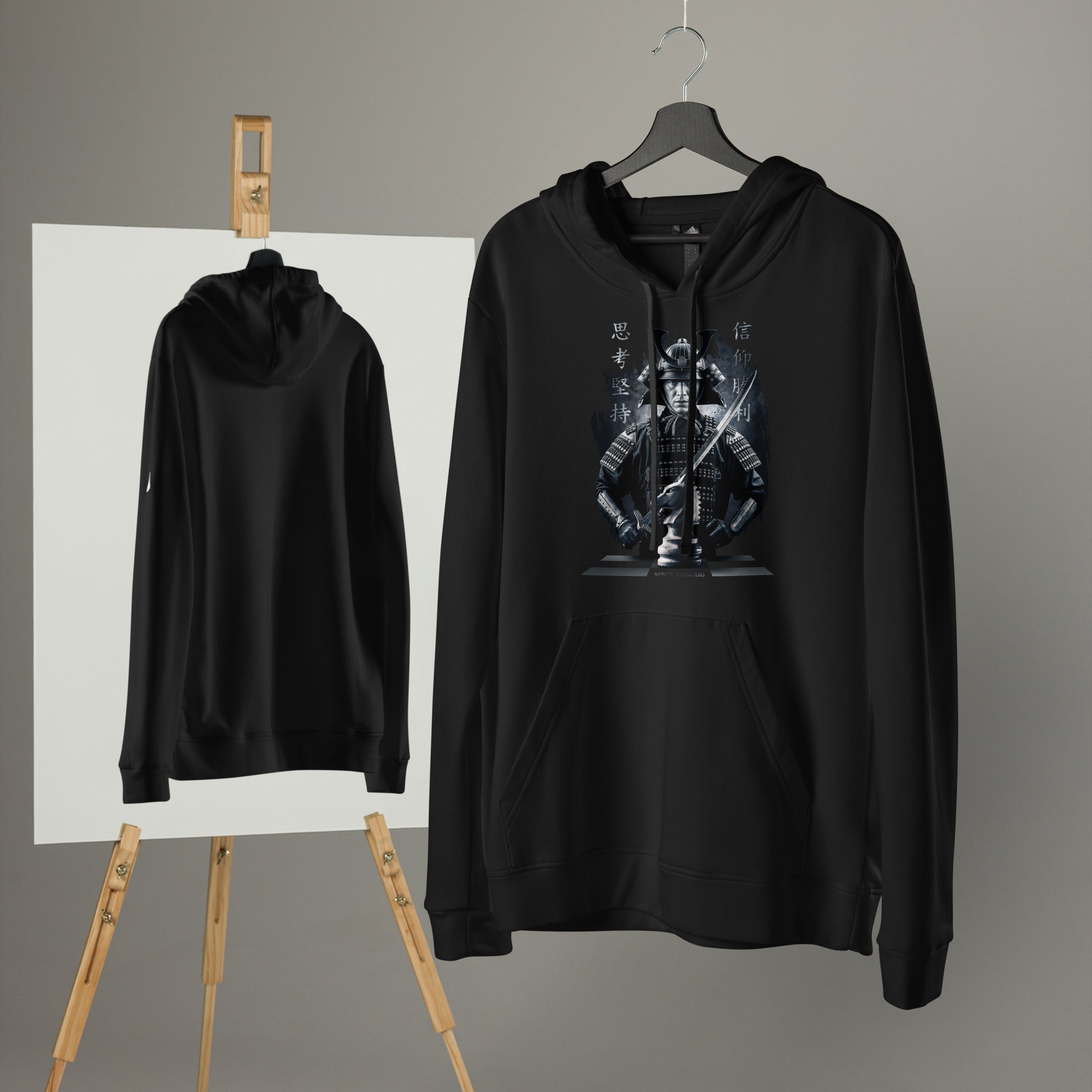 Samurai Chess I - Adidas fleece hoodie