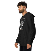 Knight of War - White - Adidas fleece hoodie