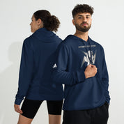 Knight of War - White - Adidas fleece hoodie