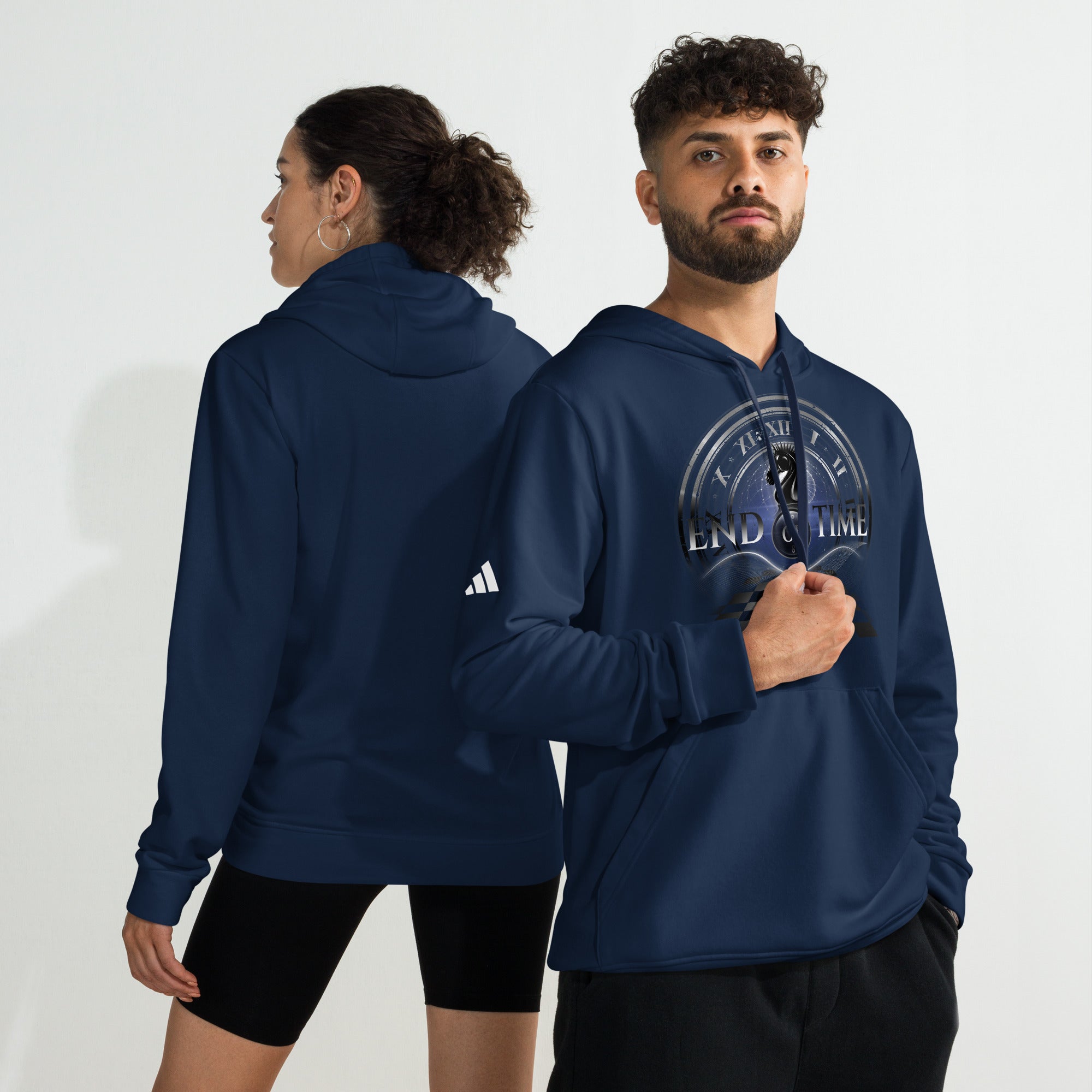 End of Time - adidas fleece hoodie