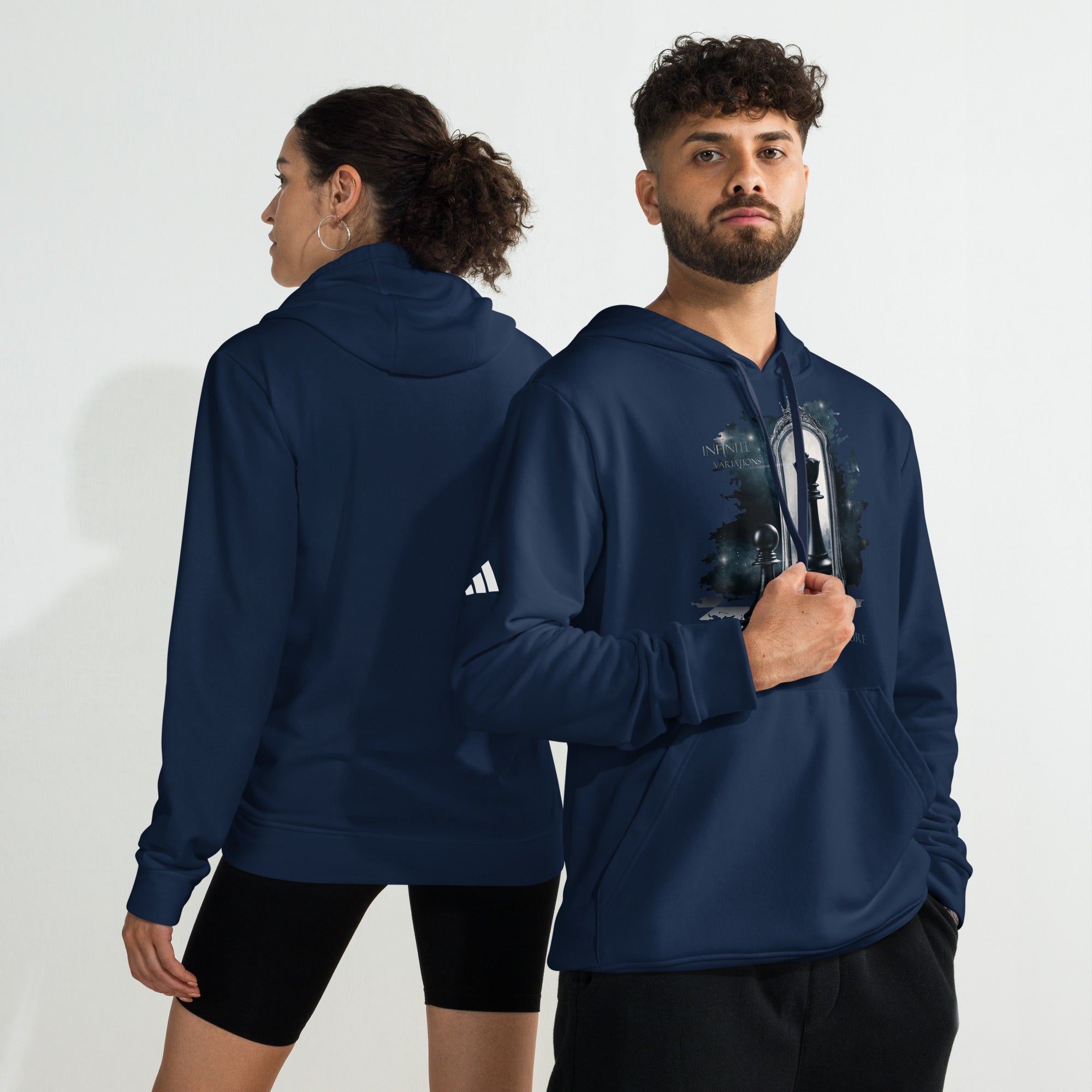 Powerful Beyond Measure - adidas fleece hoodie