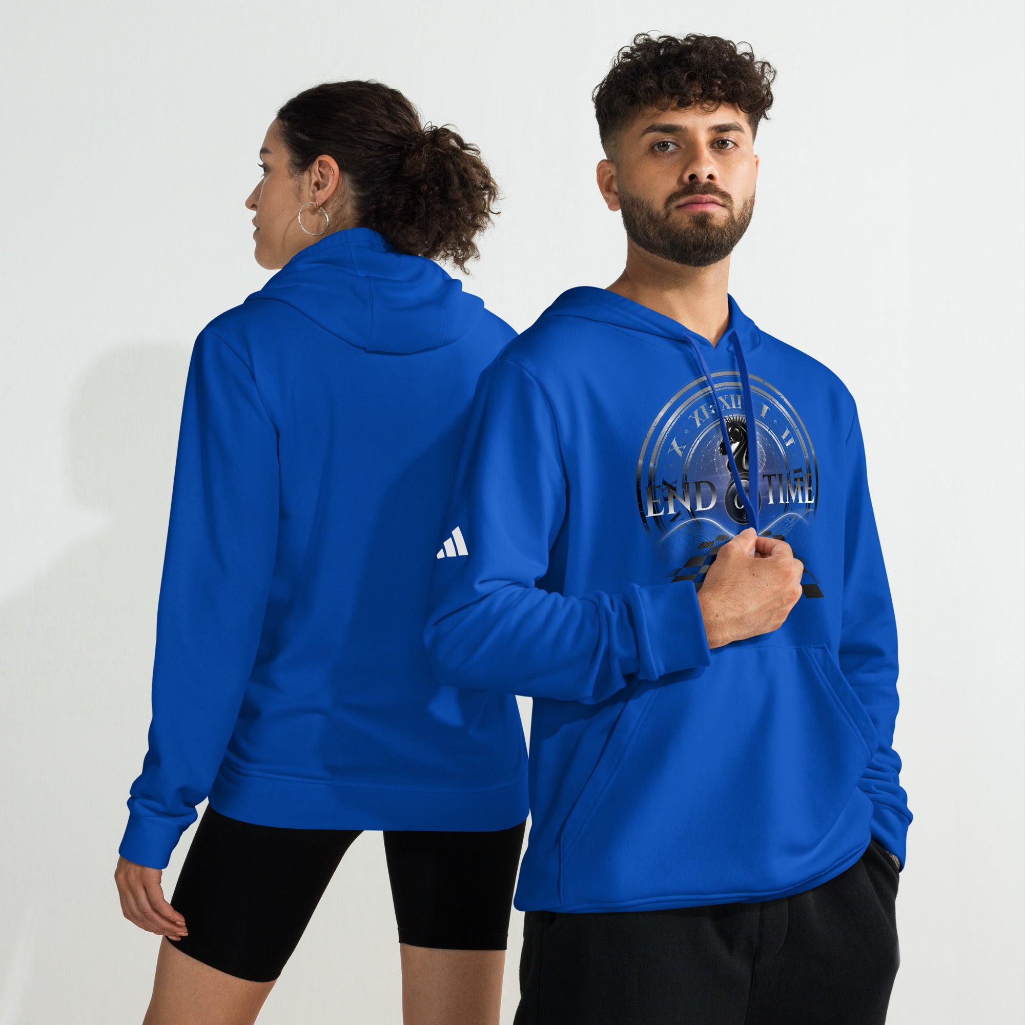 End of Time - adidas fleece hoodie