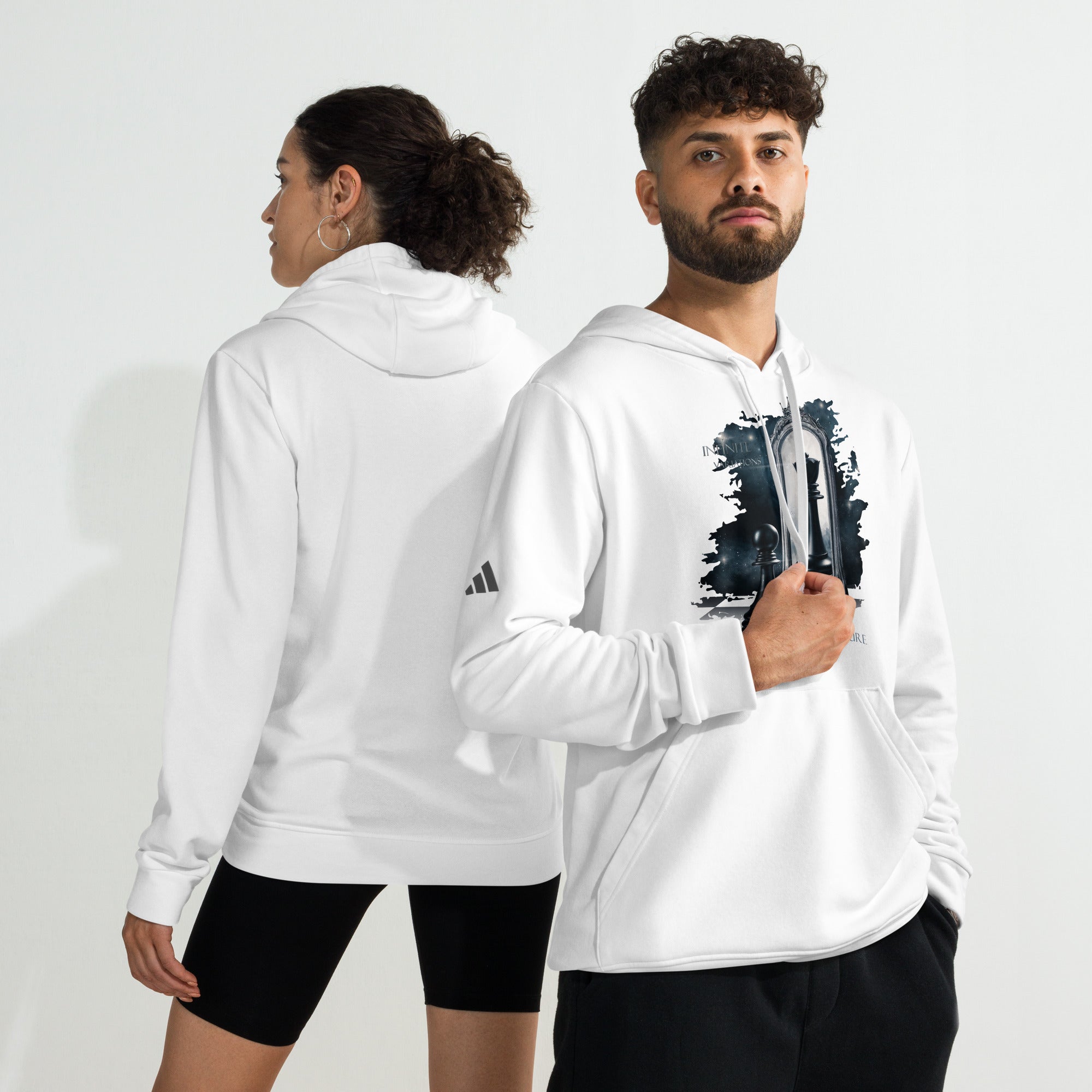 Powerful Beyond Measure - adidas fleece hoodie