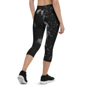 Abstract Capri Leggings