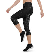 Abstract Capri Leggings