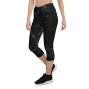 Abstract Capri Leggings
