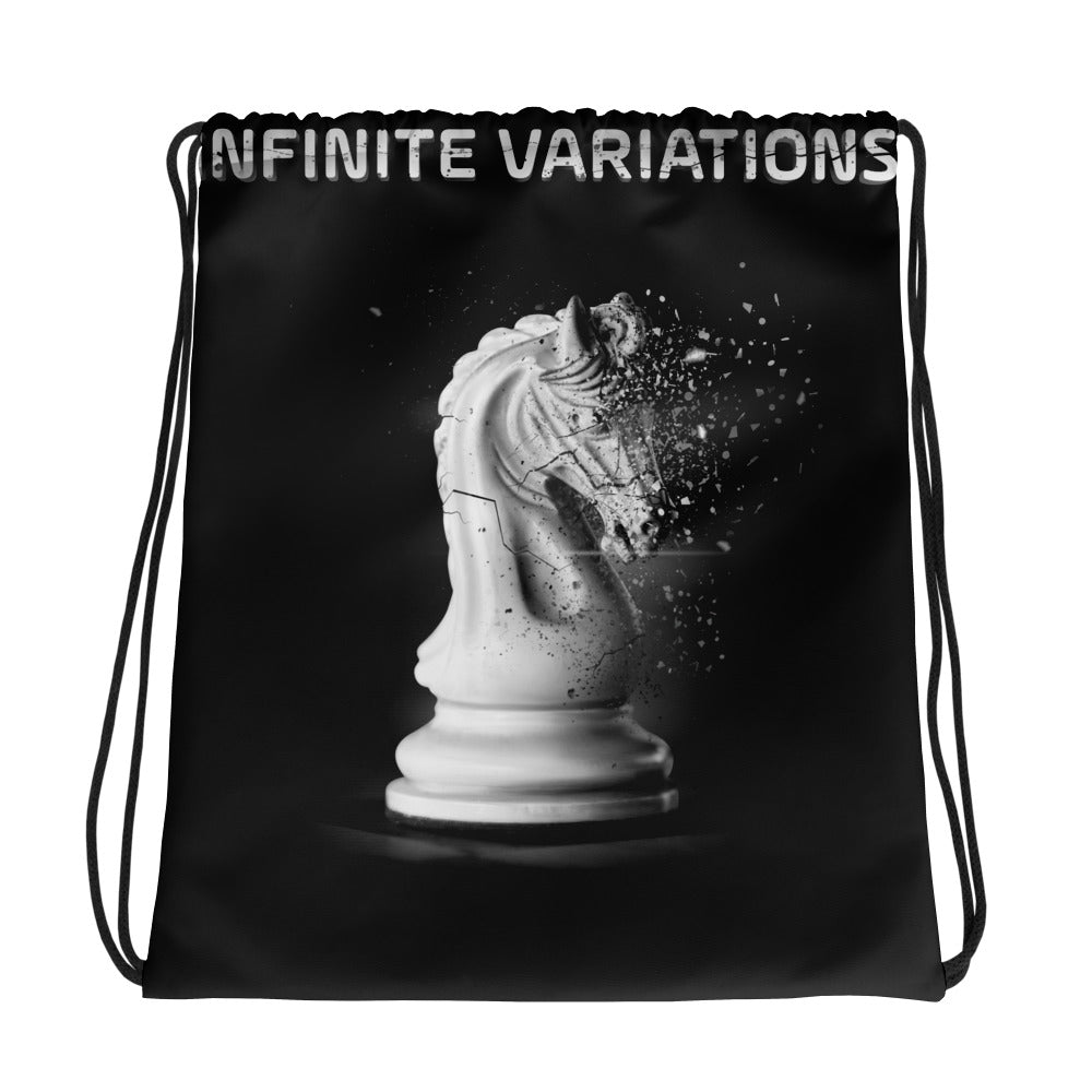 Infinite Variations - Disintegrating Knight - Drawstring bag