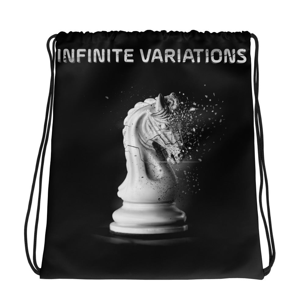 Infinite Variations - Disintegrating Knight - Drawstring bag