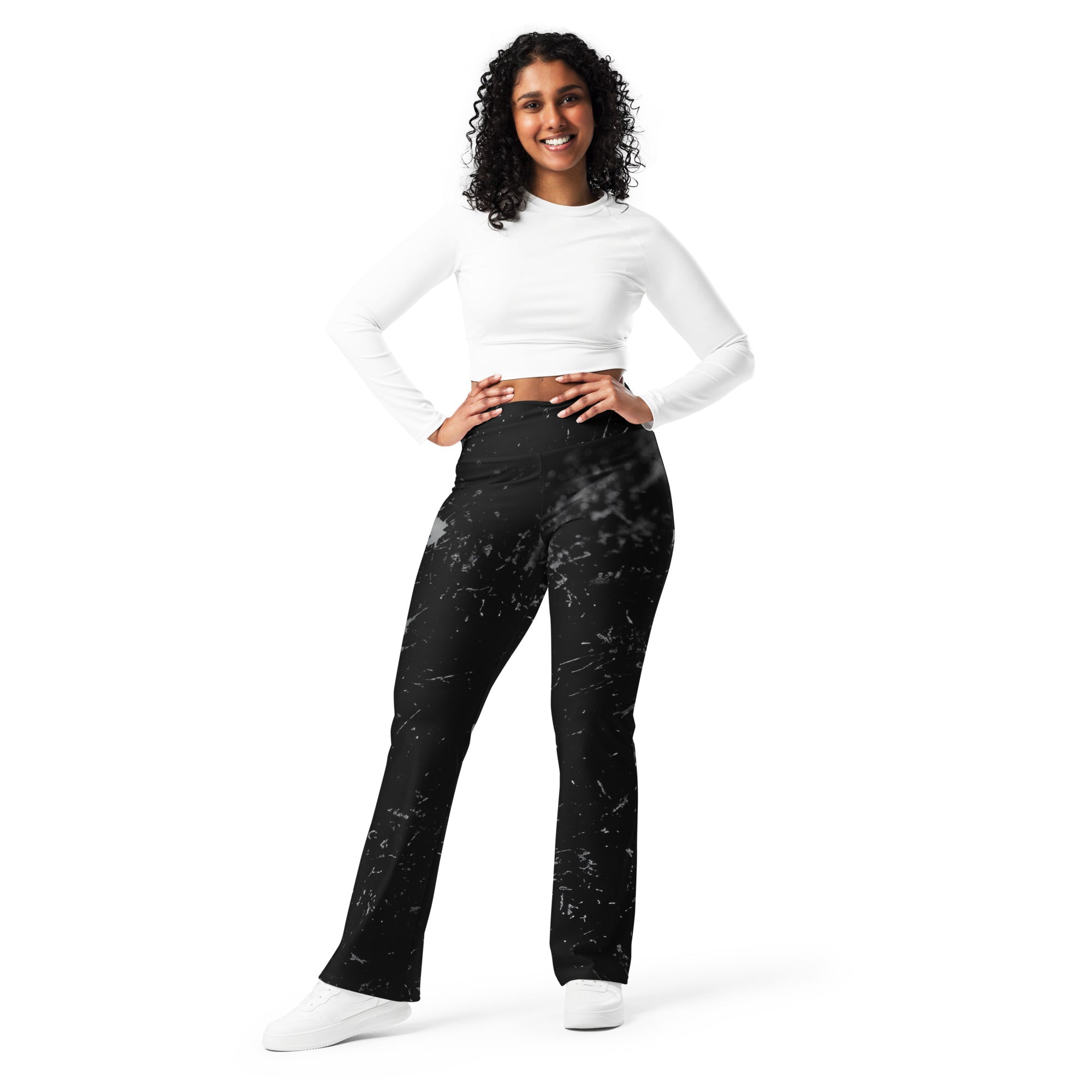 Abstract - Flare leggings