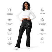 Abstract - Flare leggings