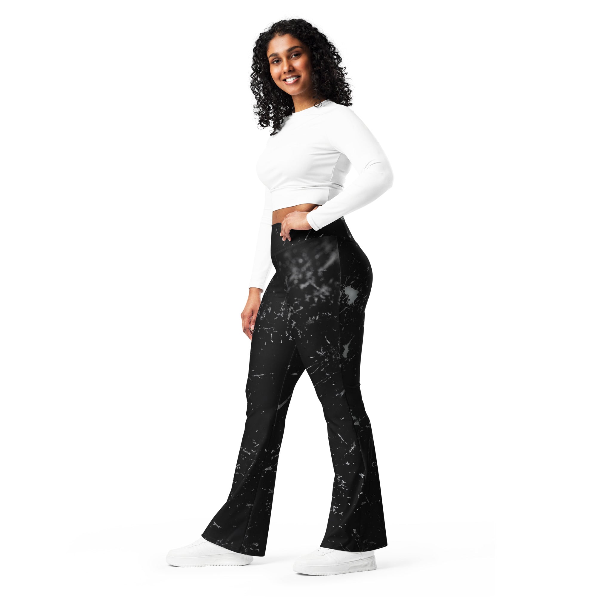 Abstract - Flare leggings