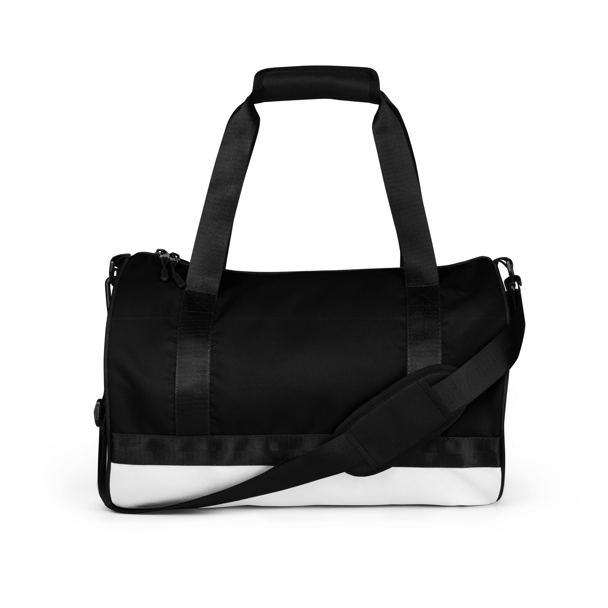 Infinite Variations - Black - All-over print gym bag