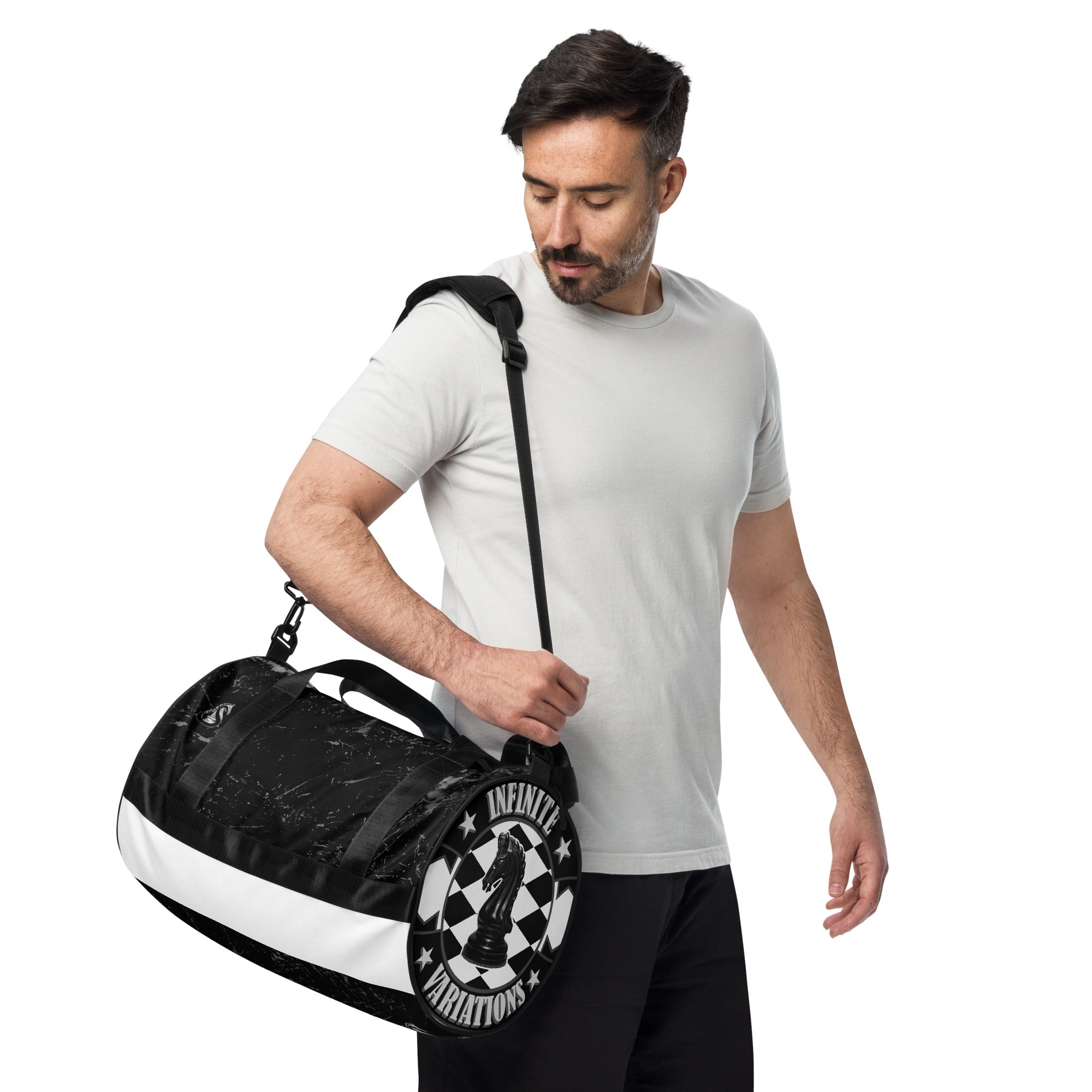 Infinite Variations - Abstract - All-over print gym bag