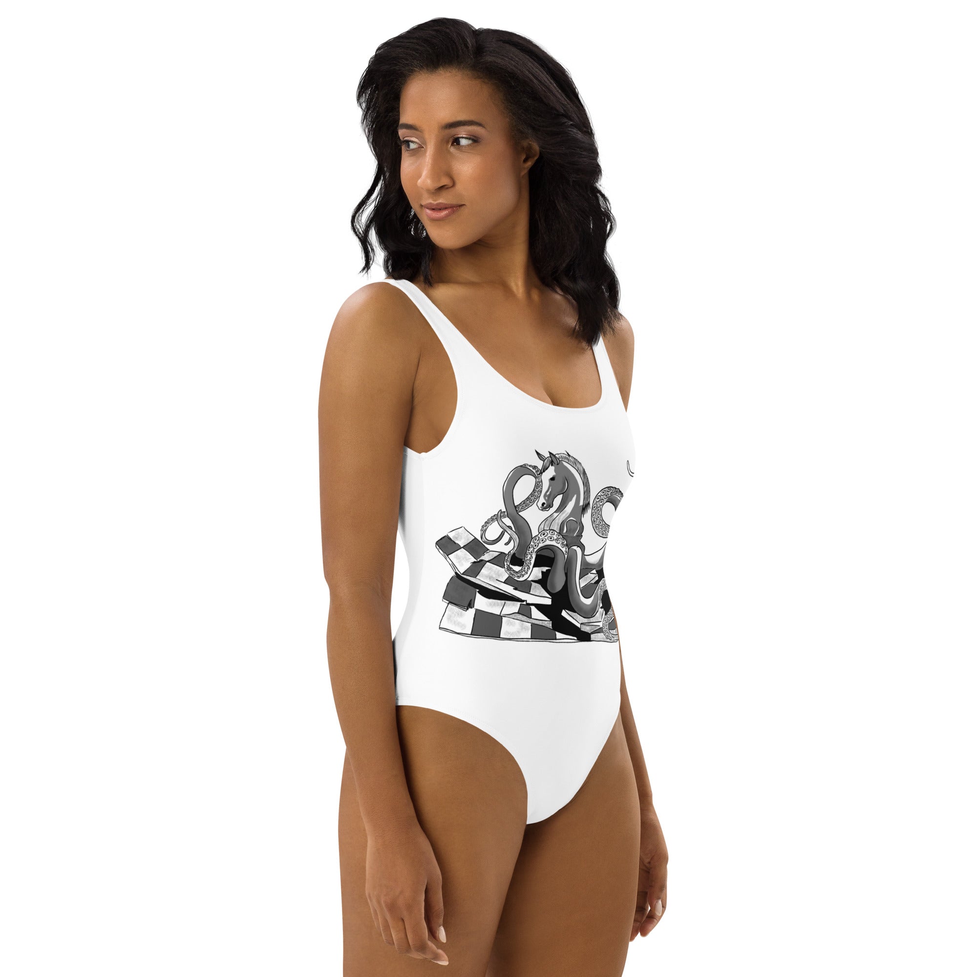 Infinite Variations - Octopus Knight - One-Piece Swimsuit