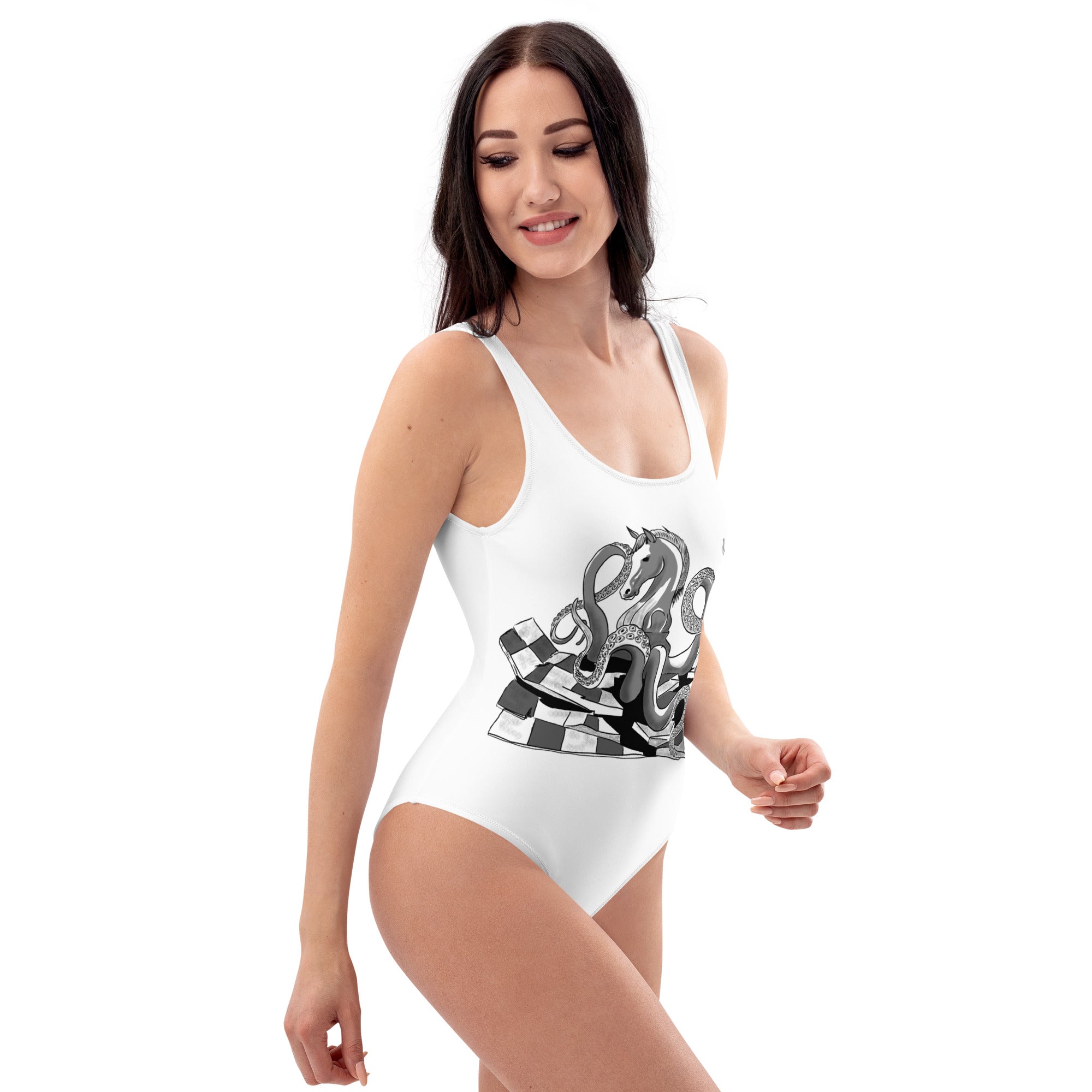 Infinite Variations - Octopus Knight - One-Piece Swimsuit