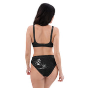 Abstract Knight - Recycled high-waisted bikini