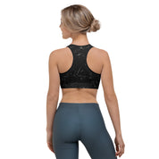 Abstract Knight - Sports bra