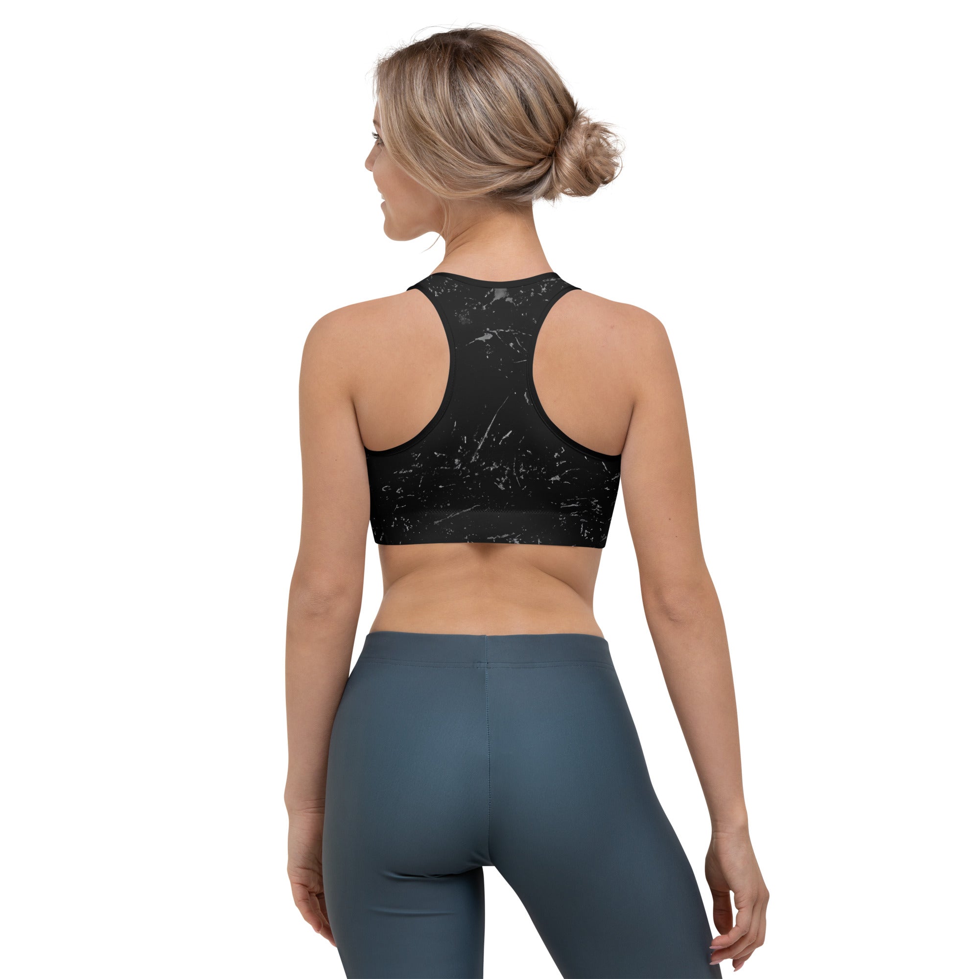 Abstract Knight - Sports bra