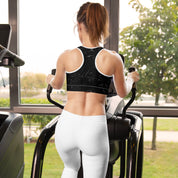 Abstract Knight - Sports bra