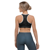 Abstract Knight - Sports bra