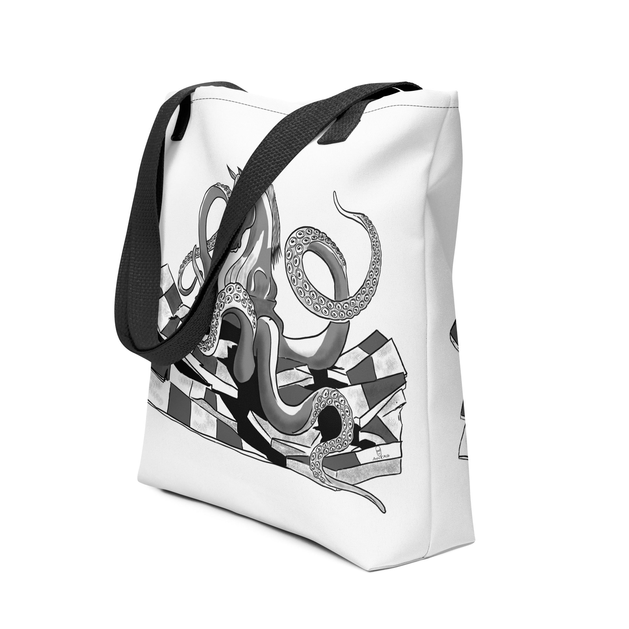 Infinite Variations - Octopus Knight - Tote bag