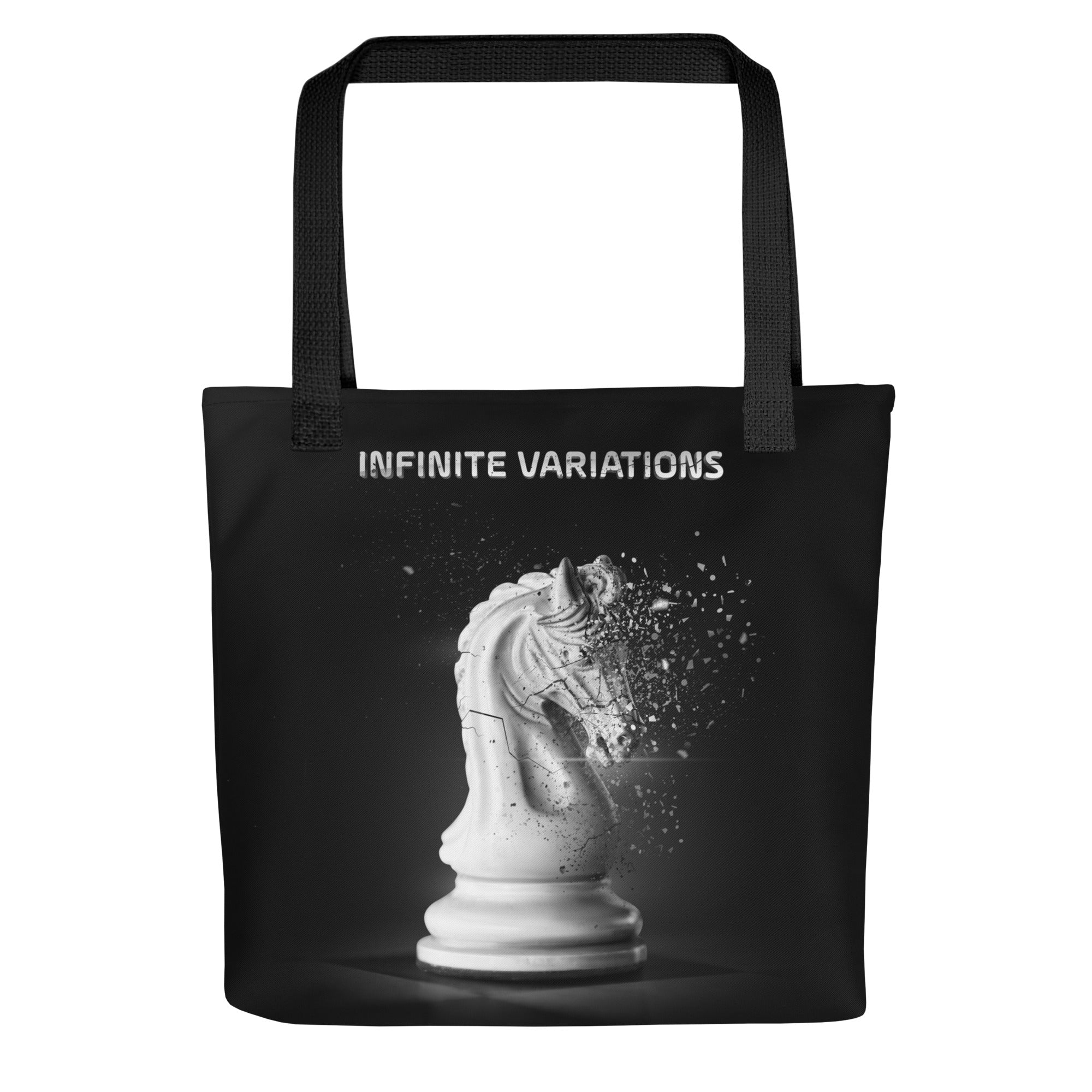 Infinite Variations - Disintegrating Knight - Tote bag
