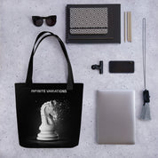 Infinite Variations - Disintegrating Knight - Tote bag