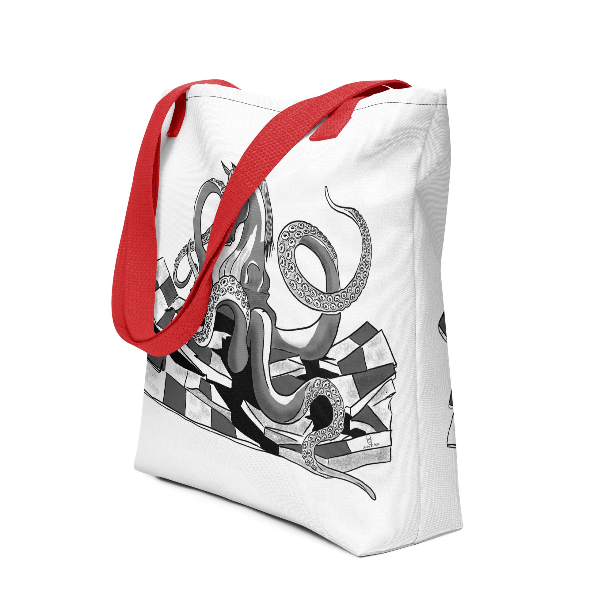 Infinite Variations - Octopus Knight - Tote bag