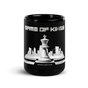 Game of Kings - Black Glossy Mug
