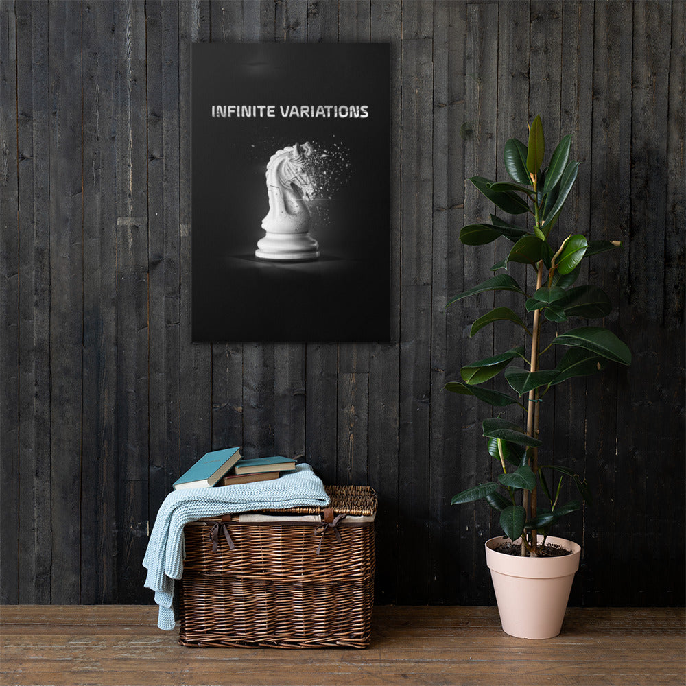 Disintegrating Knight - Canvas