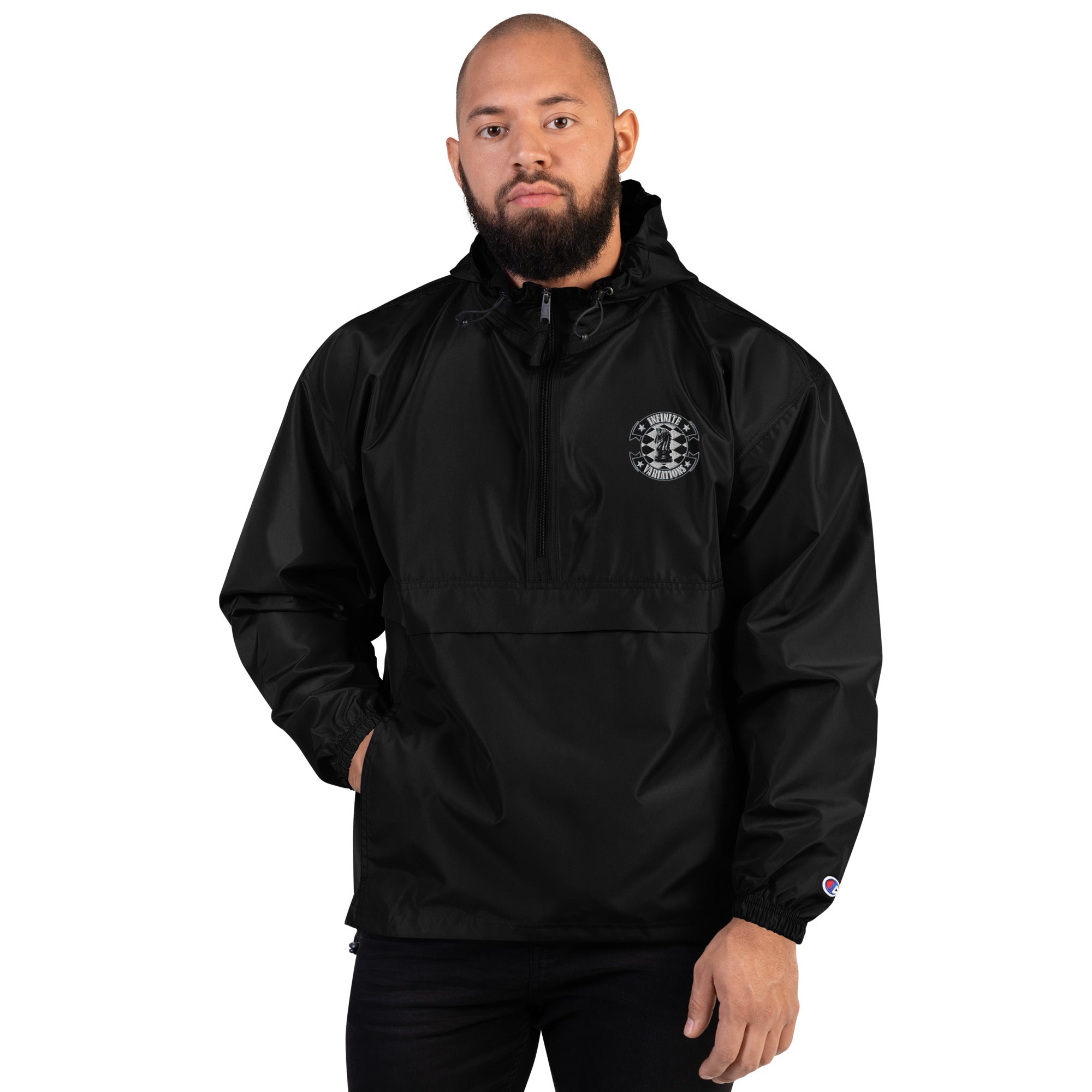 Infinite Variations - Embroidered Champion Packable Jacket