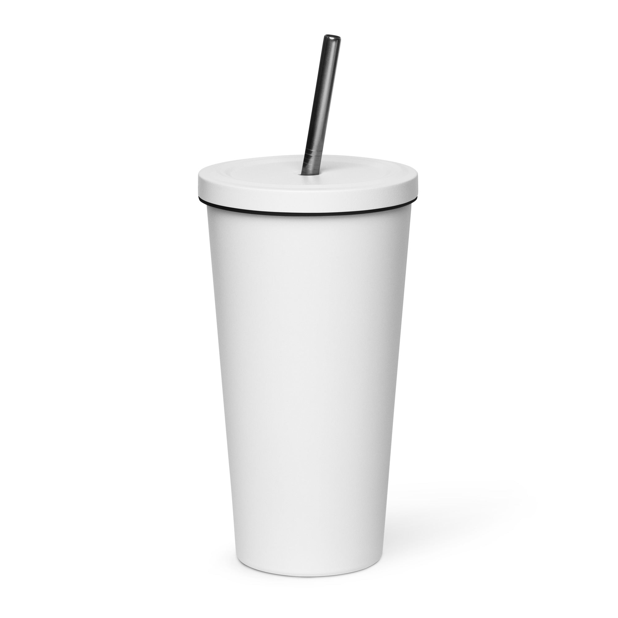 Black Bishops - Insulated tumbler with a straw