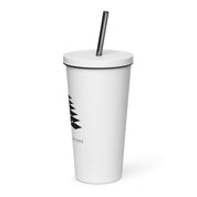 Black Bishops - Insulated tumbler with a straw