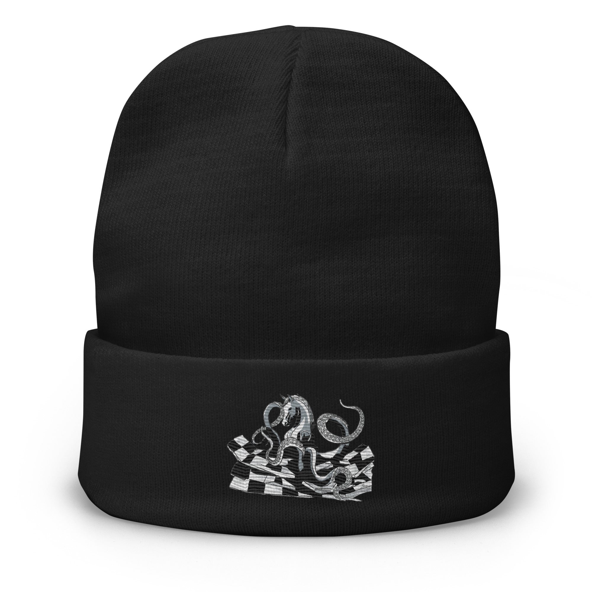 Octopus Knight - Embroidered Beanie