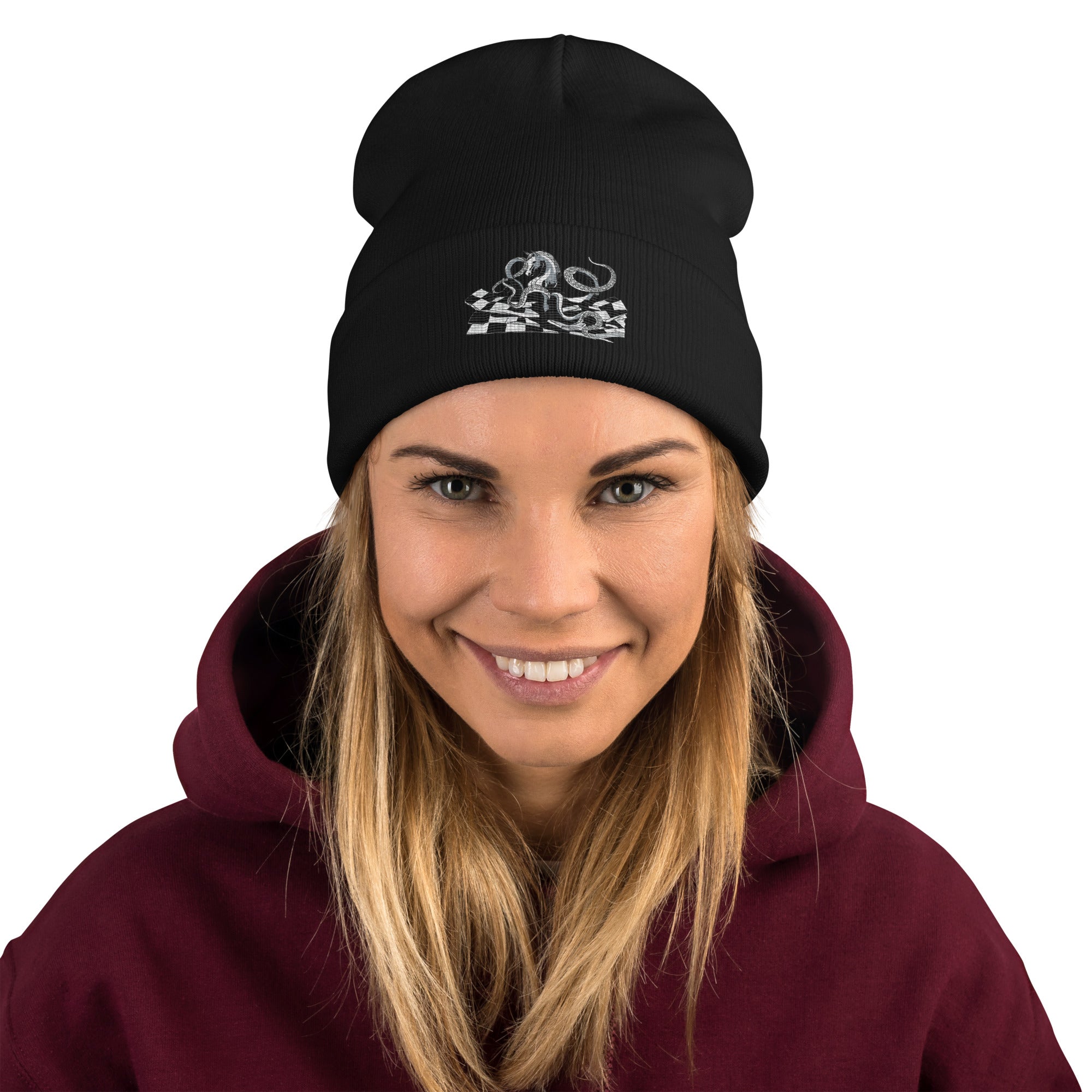 Octopus Knight - Embroidered Beanie