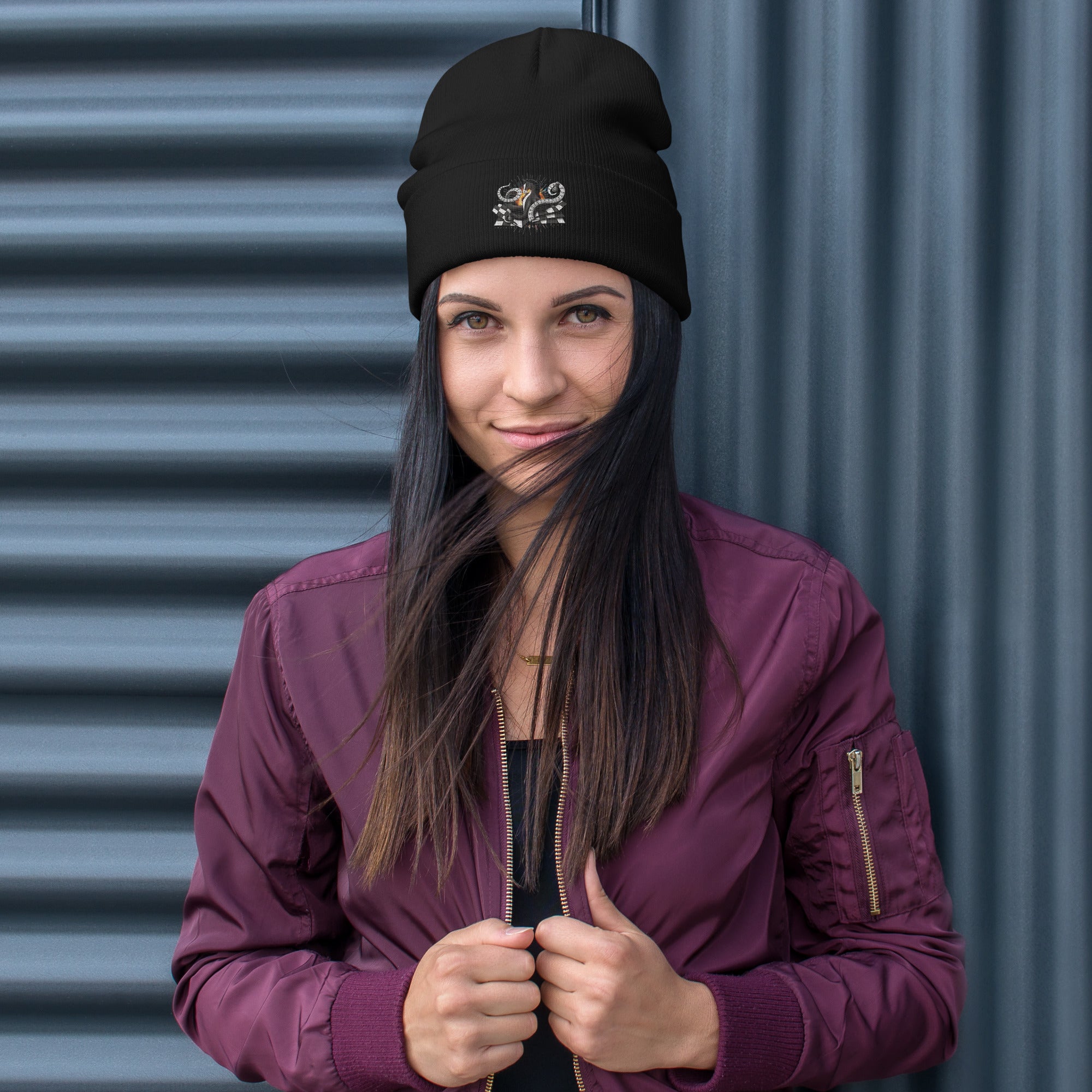 Octopus Knight - Embroidered Beanie