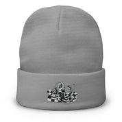Octopus Knight - Embroidered Beanie