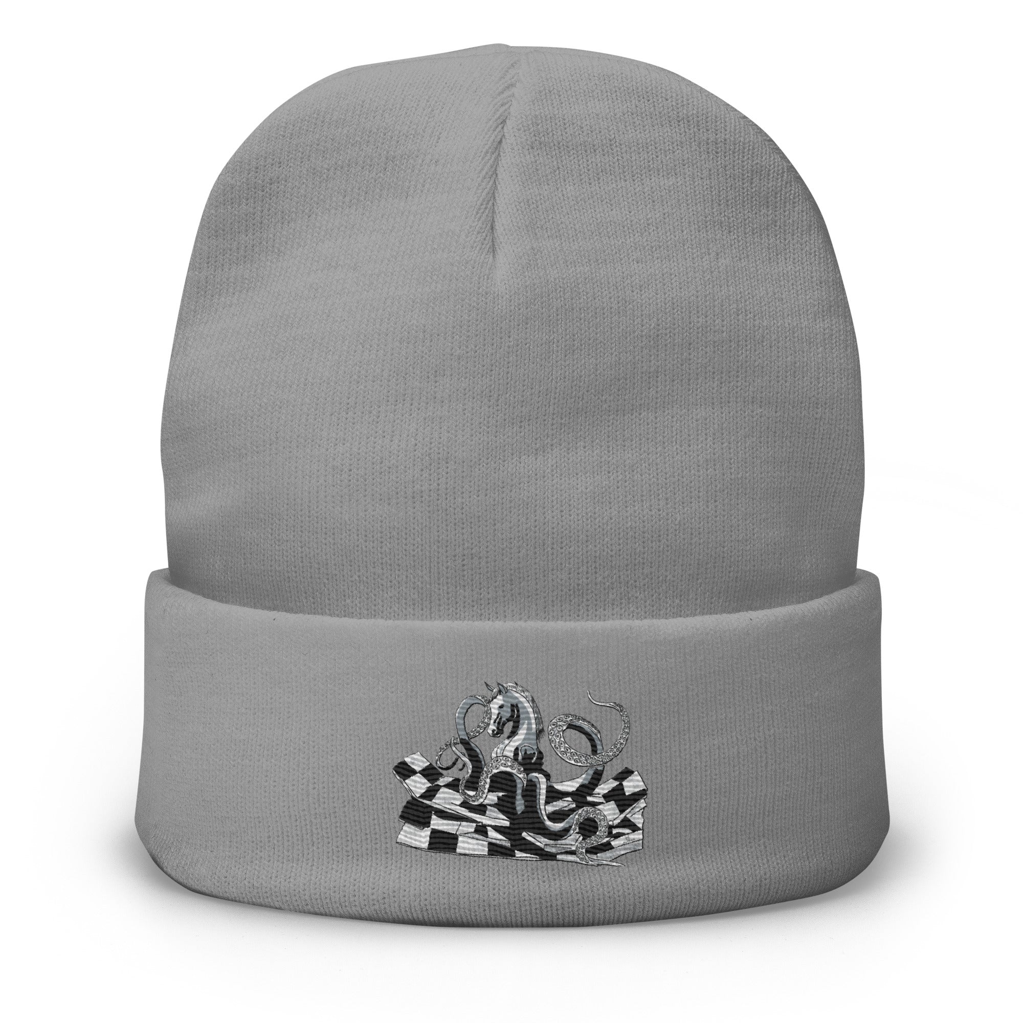 Octopus Knight - Embroidered Beanie