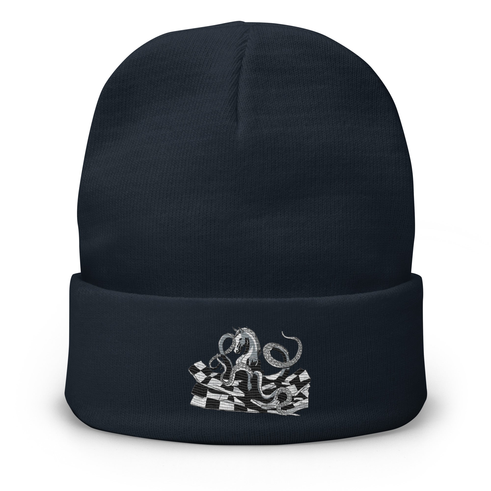 Octopus Knight - Embroidered Beanie