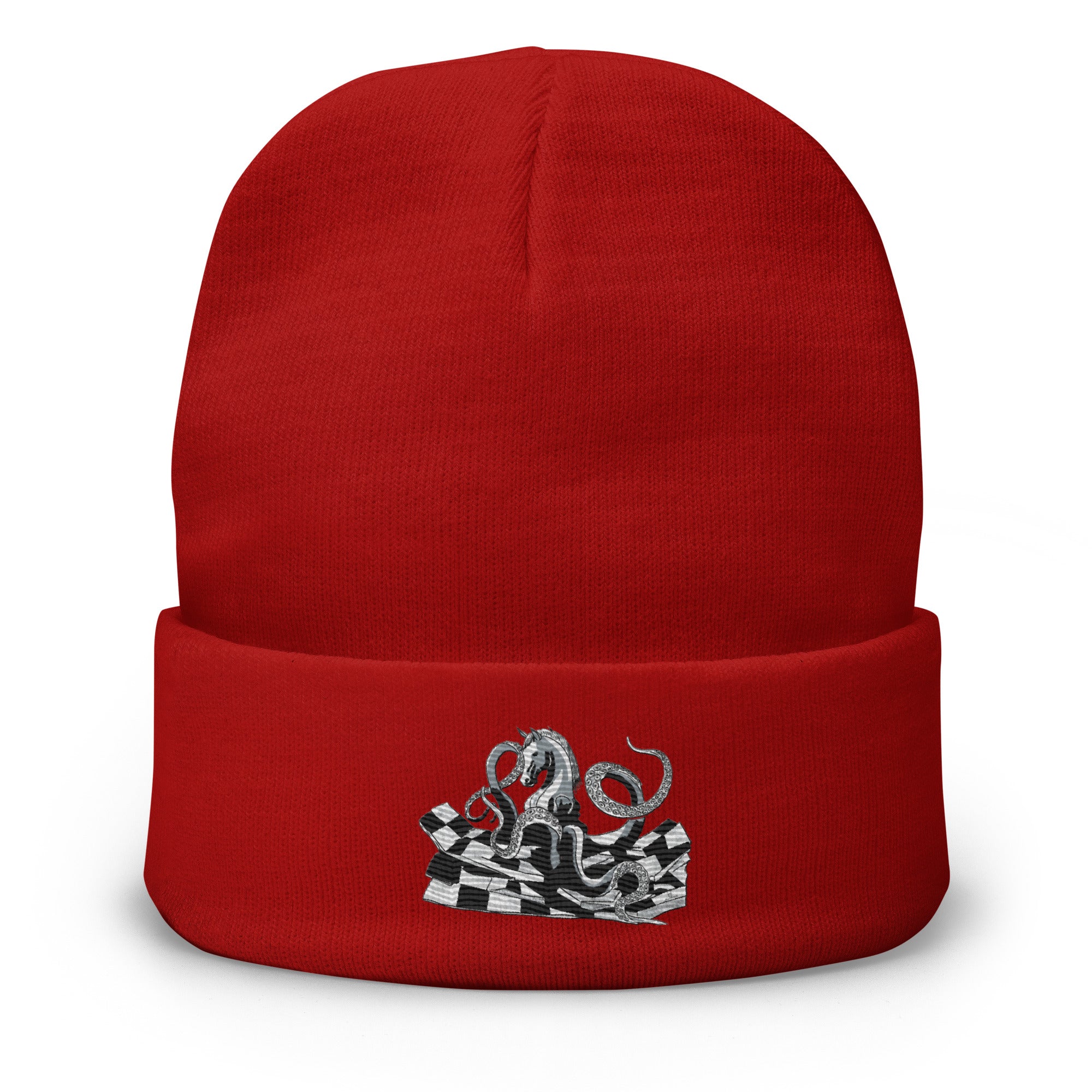 Octopus Knight - Embroidered Beanie