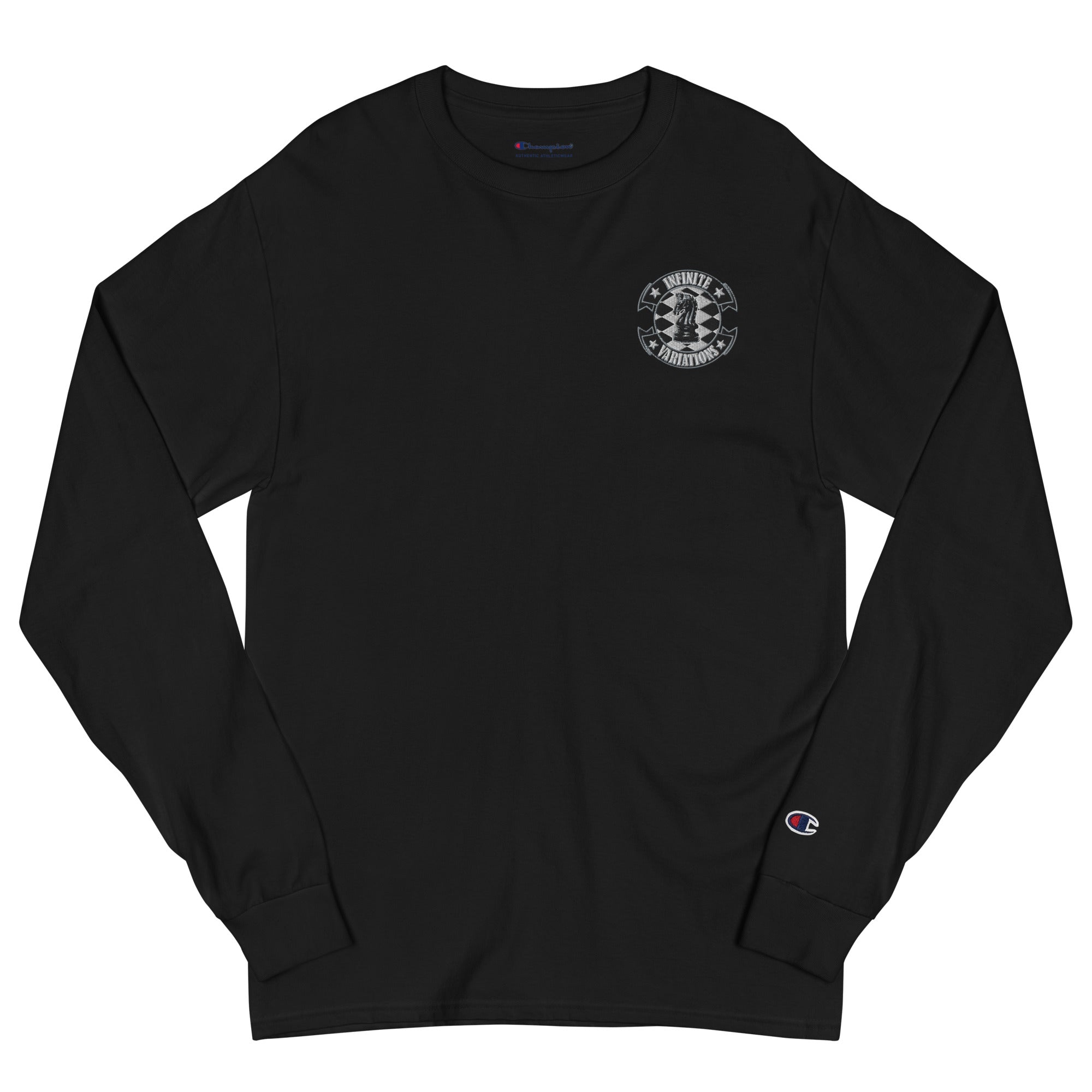 Men's Champion Long Sleeve Shirt - Infinite Variations - Embroidered
