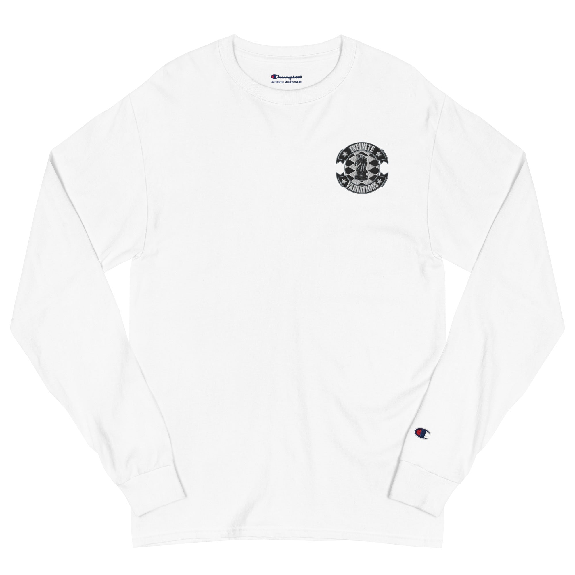 Men's Champion Long Sleeve Shirt - Infinite Variations - Embroidered