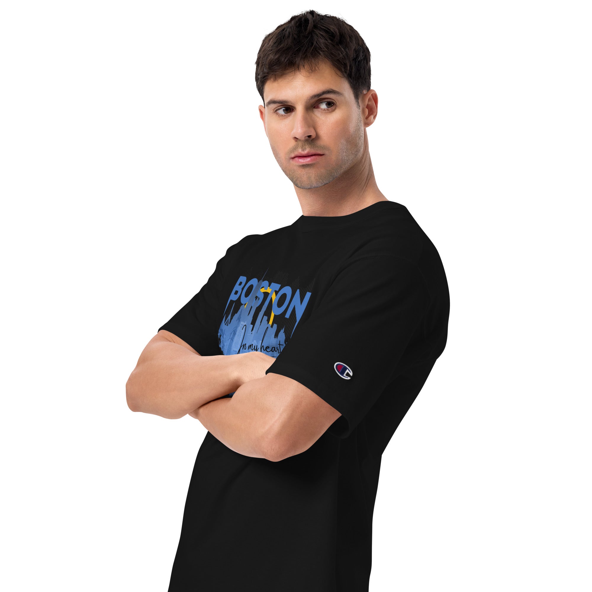 Infinite Variations - Boston Design - Men's Champion T-Shirt
