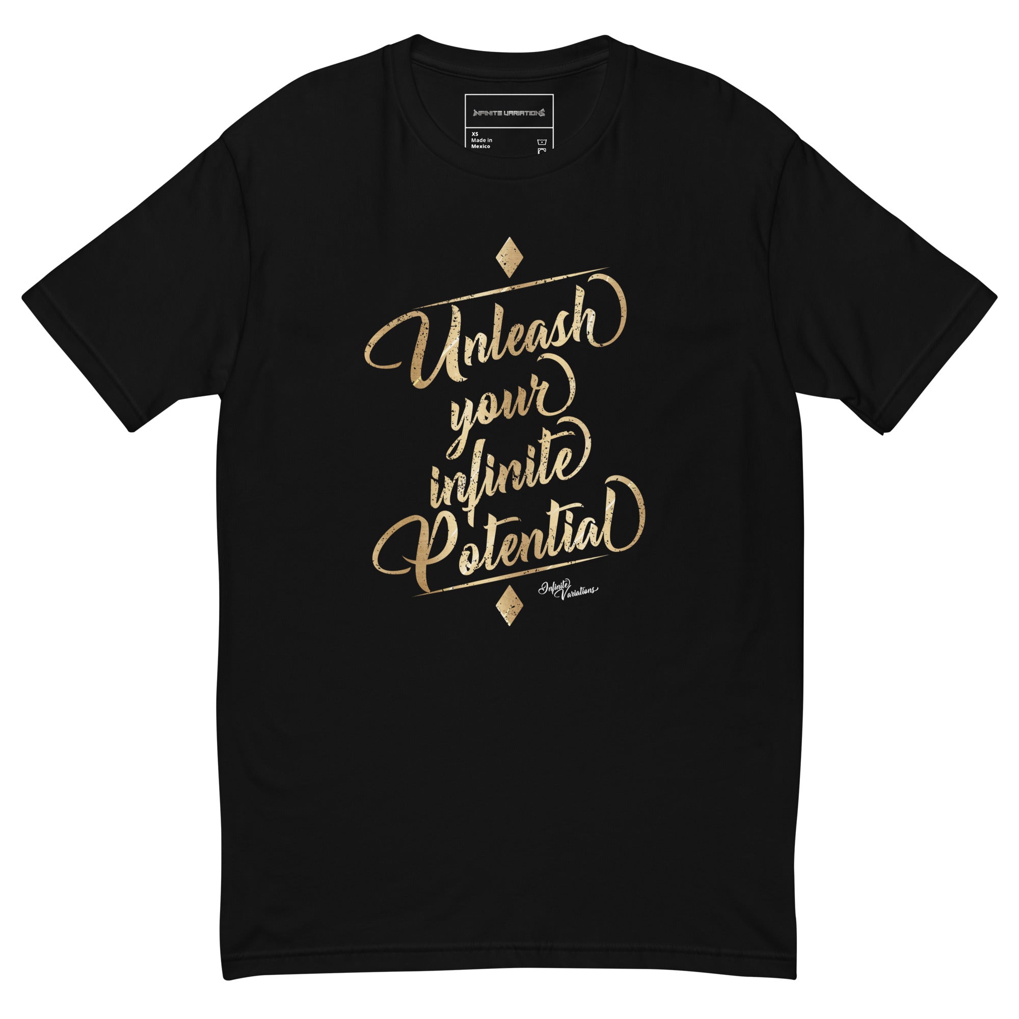 Unleash Your Infinite Potential - Gold - Next Level Short Sleeve T-shirt