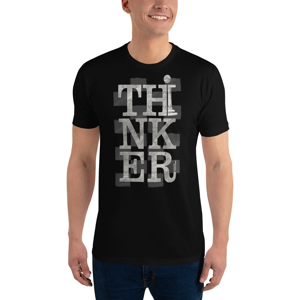 Thinker - Platinum - Next Level Short Sleeve T-shirt