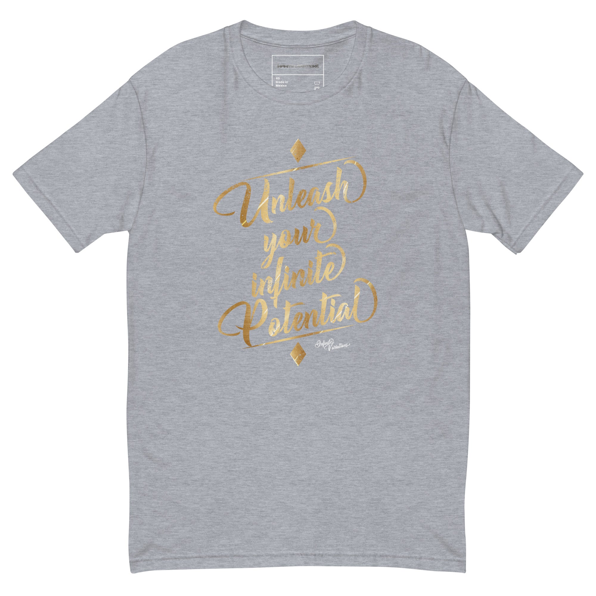 Unleash Your Infinite Potential - Gold - Next Level Short Sleeve T-shirt