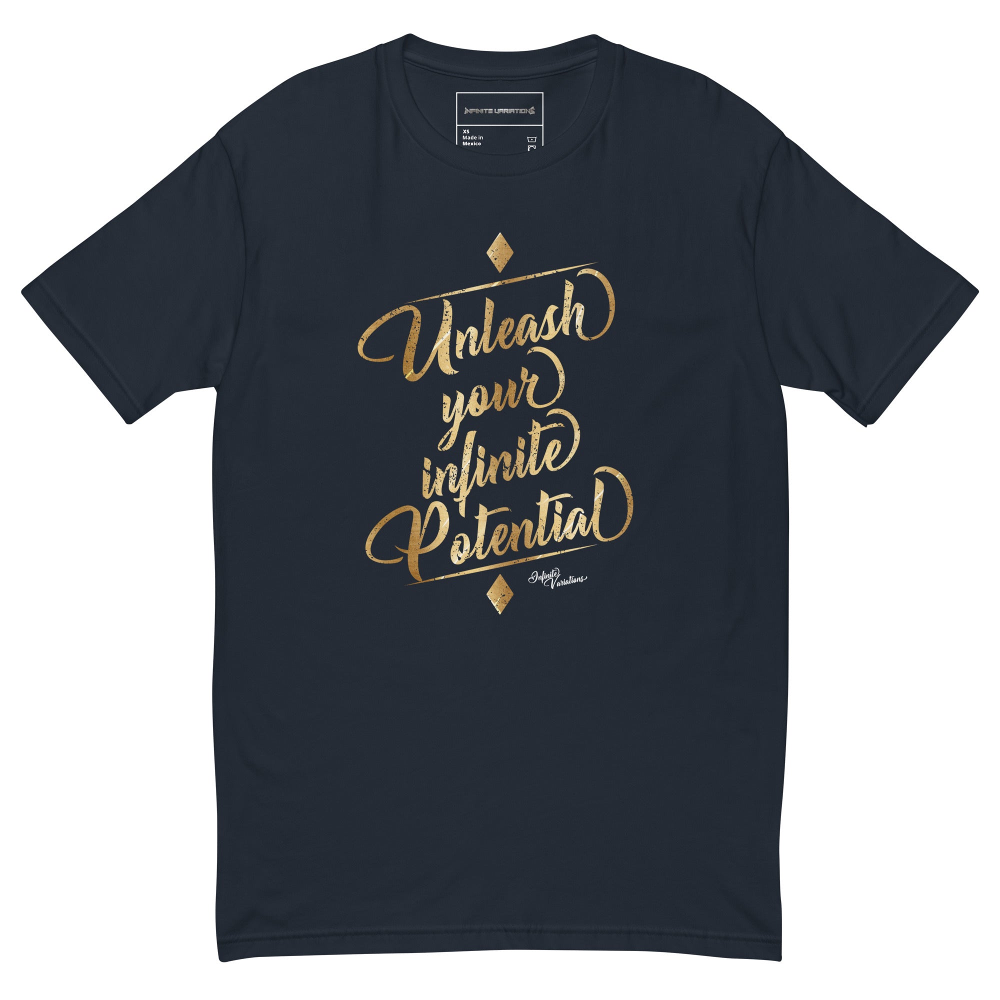 Unleash Your Infinite Potential - Gold - Next Level Short Sleeve T-shirt