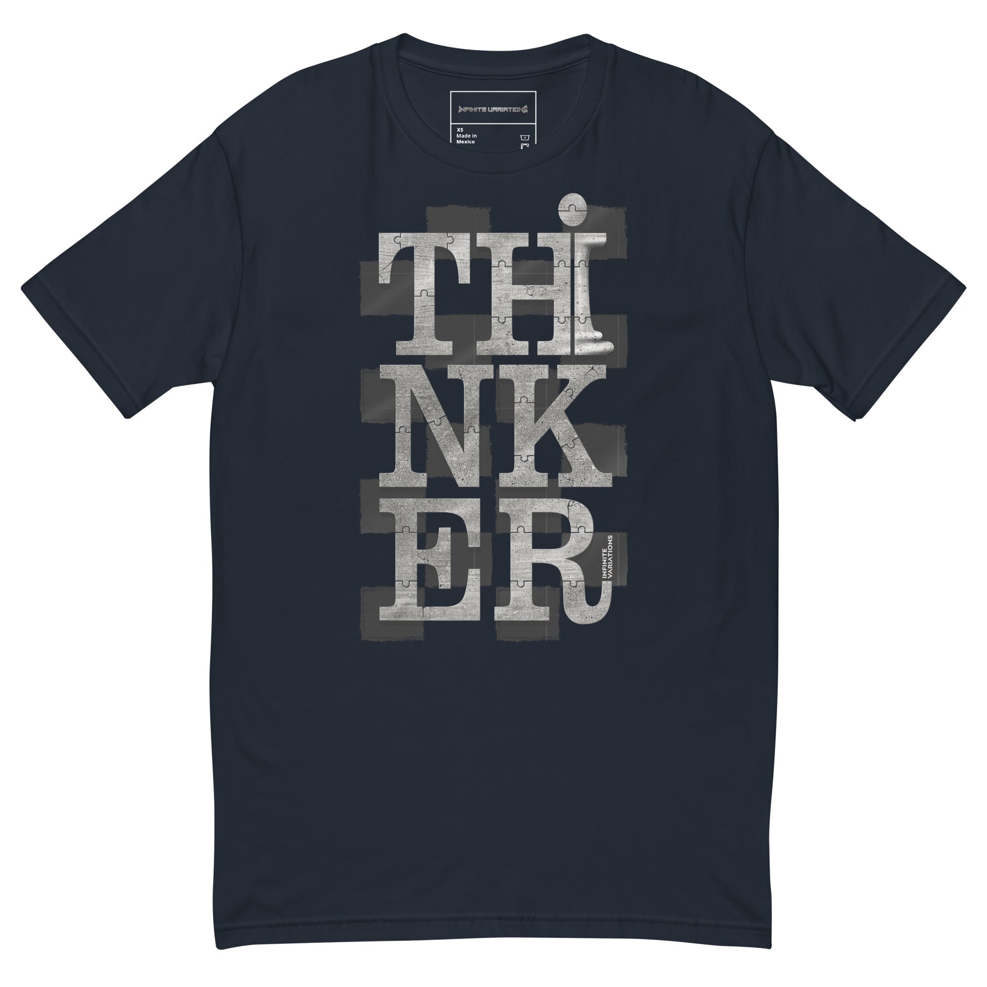 Thinker - Platinum - Next Level Short Sleeve T-shirt