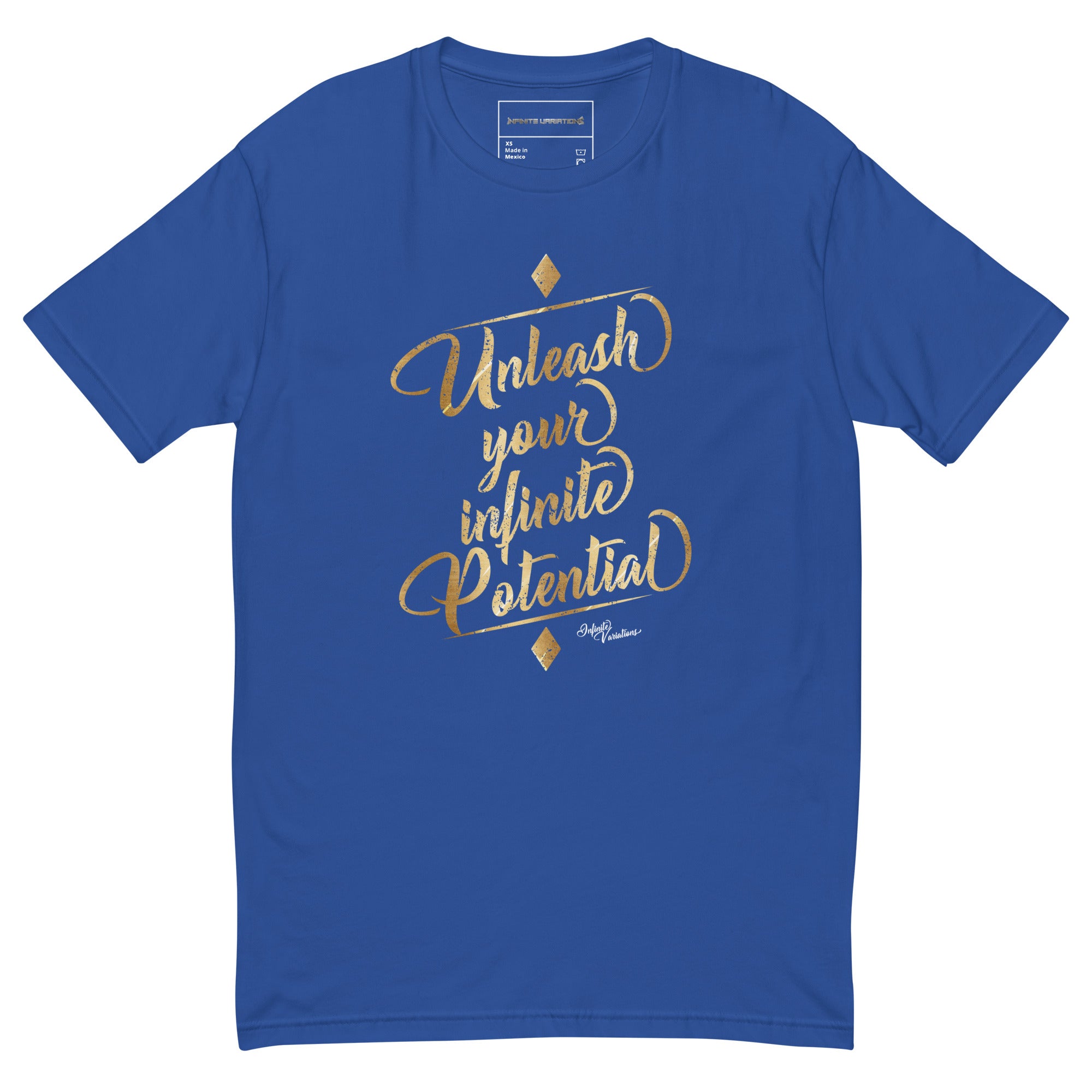 Unleash Your Infinite Potential - Gold - Next Level Short Sleeve T-shirt